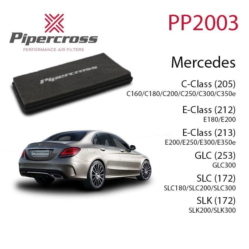 Filtre à air Sport Pipercross PP2003 Mercedes Classe C/SLC/SLK