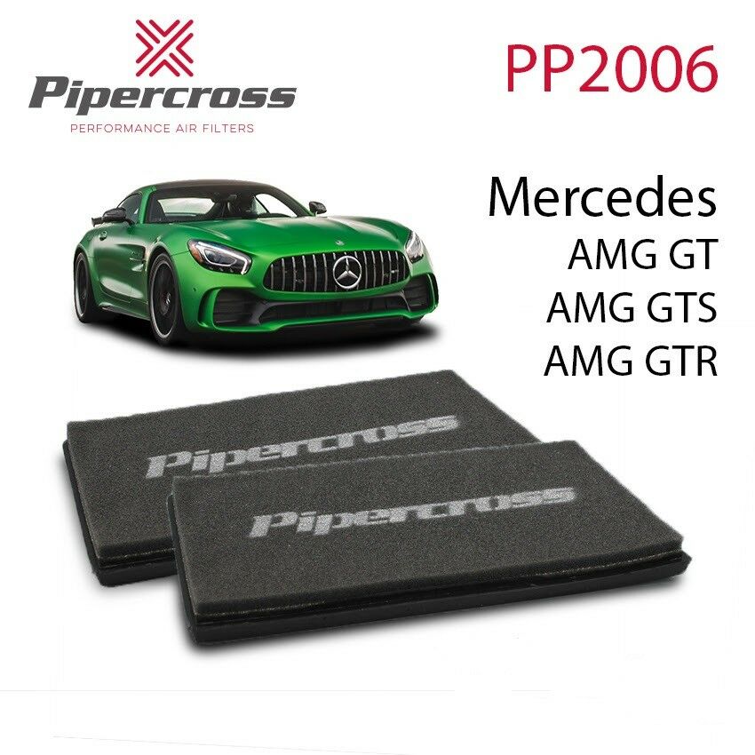 Kit de 2 Filtres à air Sport Pipercross PP2006 Mercedes AMG GT