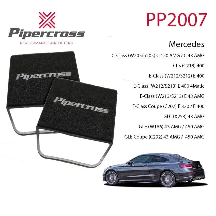 Filtre à air Sport Pipercross PP2007 Mercedes