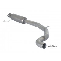 Silencieux intermediaire Abarth Grande Punto