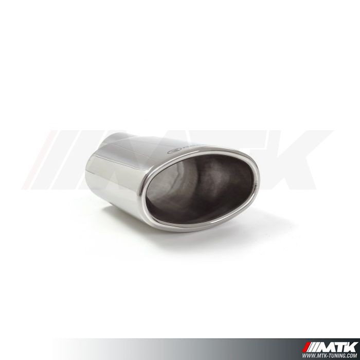 Embout d'échappement inox oval 115x70 mm Ragazzon