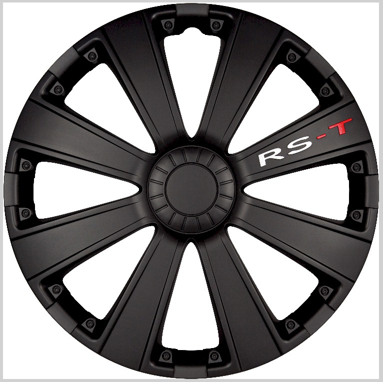 4 enjoliveurs RS-T noir 14"