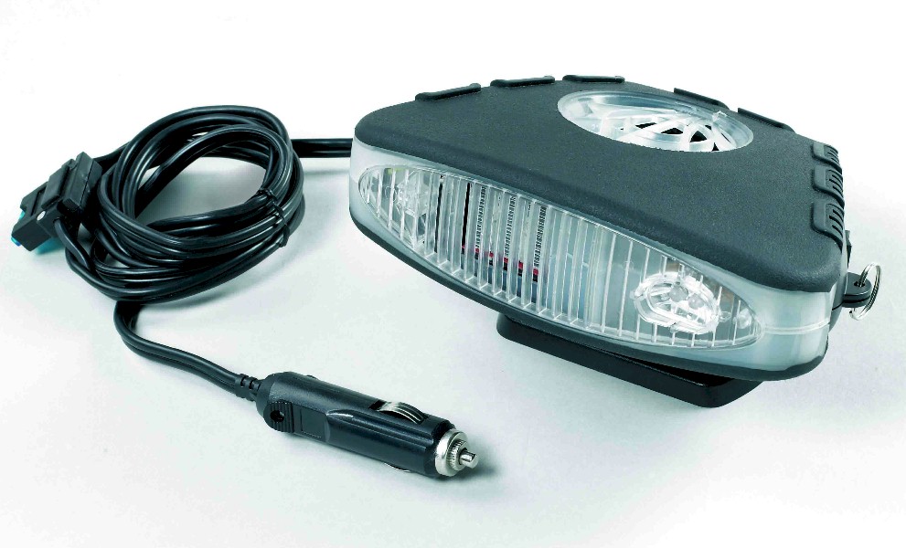 Chauffage d'appoint 150 watts 12 v sur allume cigare pour voiture