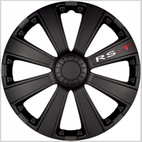 4 enjoliveurs RS-T noir 14