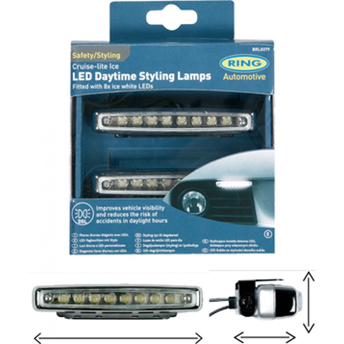 RING BRL0379 2 Projecteurs Cruise-Lite Ice Ring 