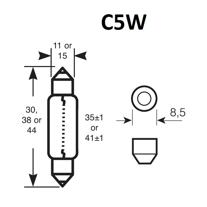Ampoule C5W